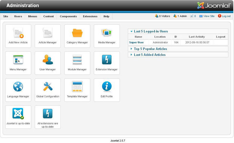 Joomla 2.5 Kurulumu